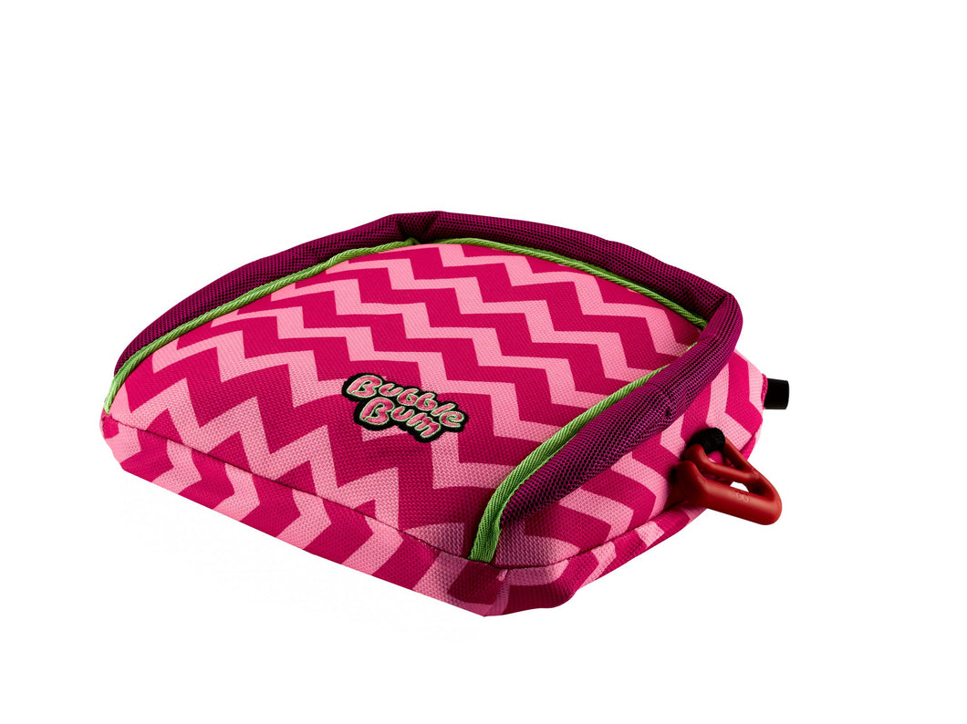 BubbleBum Travel Booster Seat Pink- Affordable Car Hire
